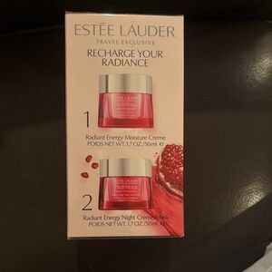 Estee Lauder Nutritious Radiant Energy Moisture Creme Set - Red